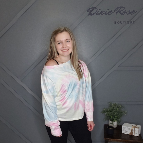 Tie Dye Pullover - Picture 1 of 2